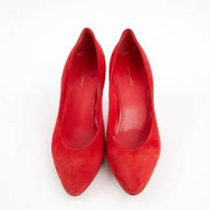 MANSUR GAVRIEL Red Suede pumps - Brand New size 40 / 9